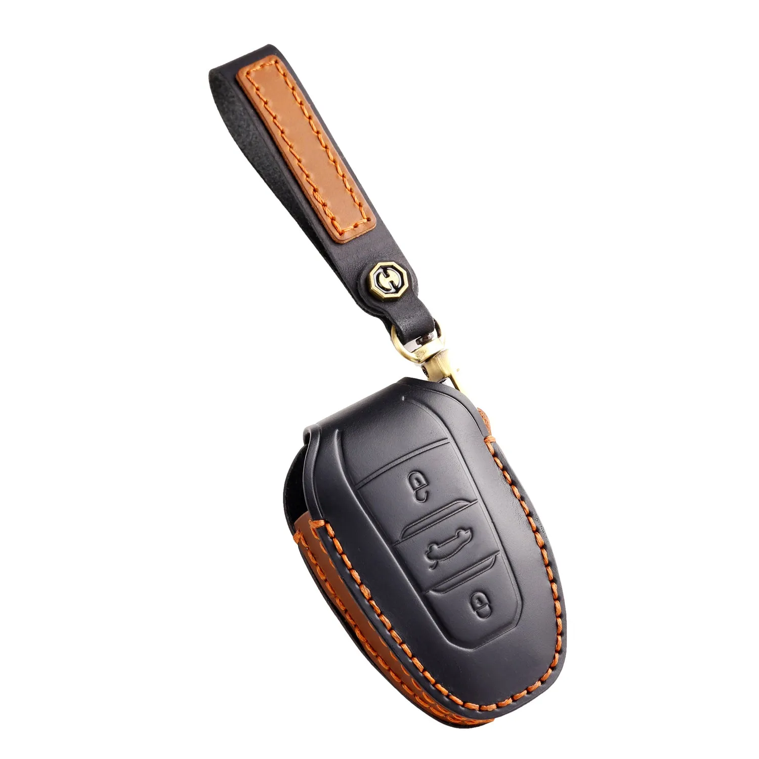 Keycases,High end personalized handmade genuine cowhide car keycase buckle