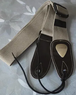 LAMICIA Adjustable Guitar Strap For Electric/Acoustic Guitar/Bass