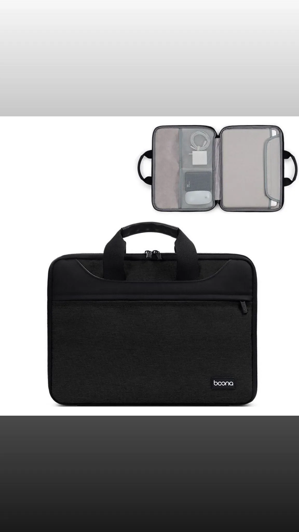 Laptop bags with handle