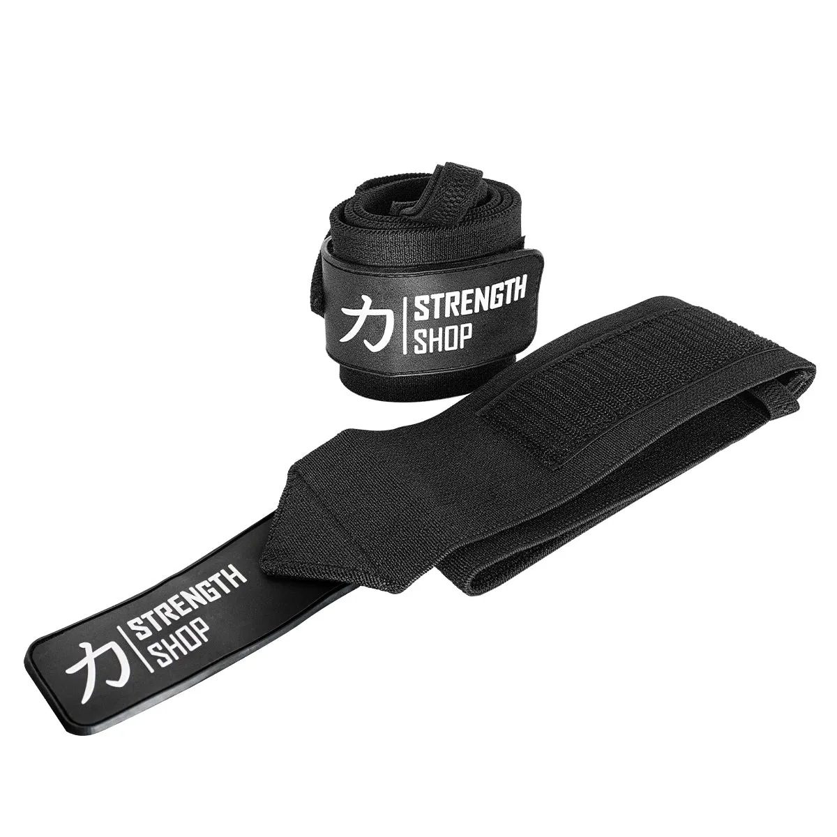 Medium Wrist Wraps, Black, 30CM/60CM - IPF Approved
