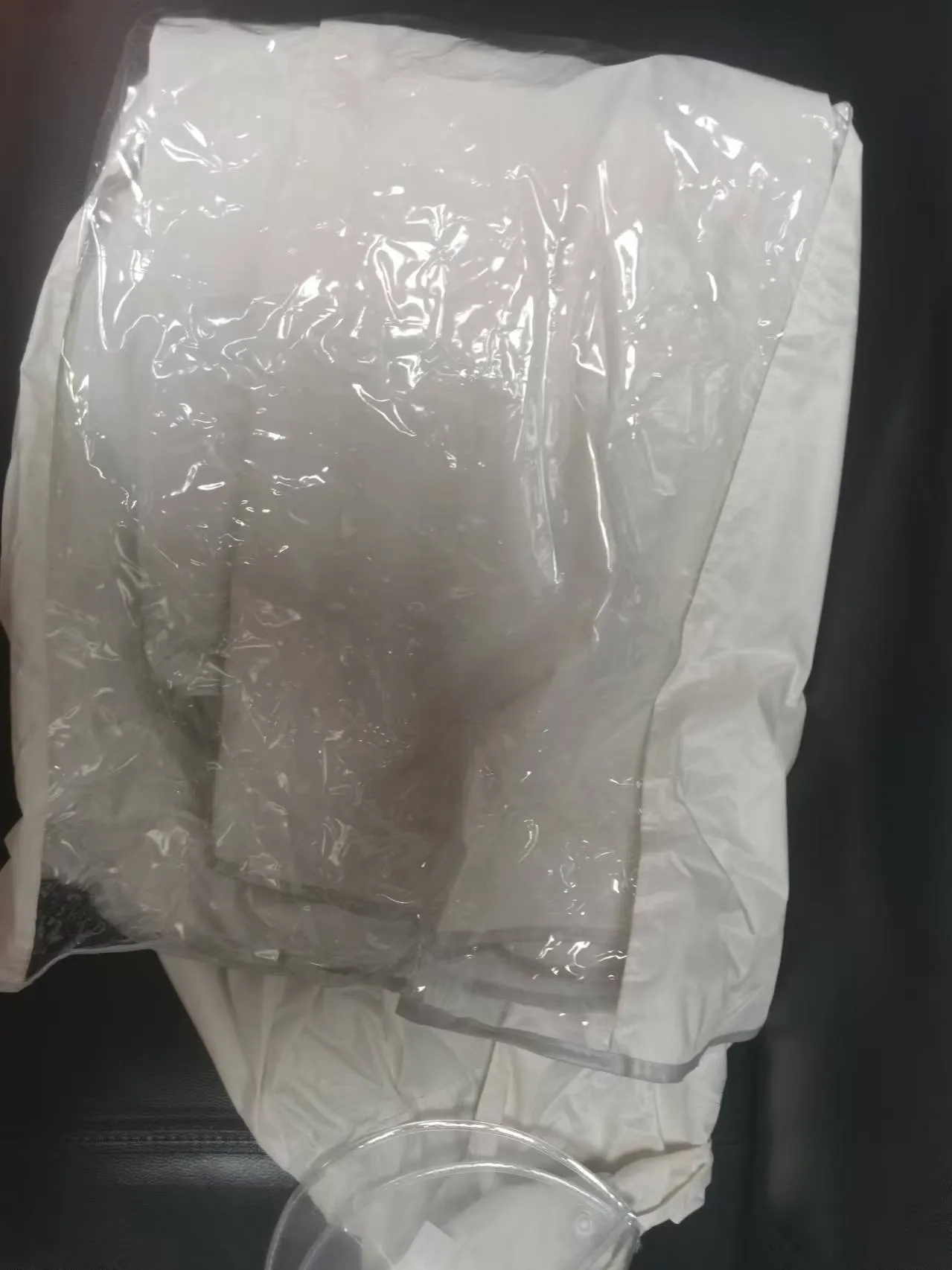 MELUMELOO Raincoat, portable adult raincoat with hood and sleeves