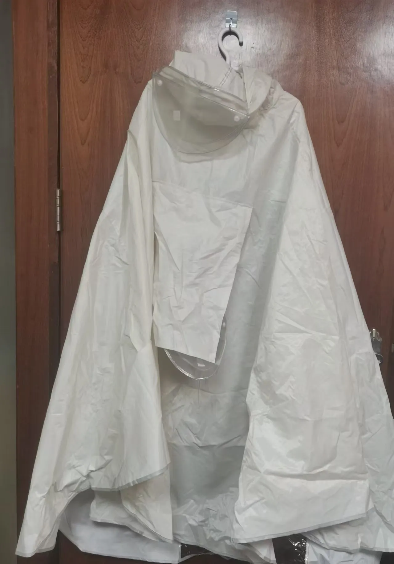 MELUMELOO Raincoat, portable adult raincoat with hood and sleeves