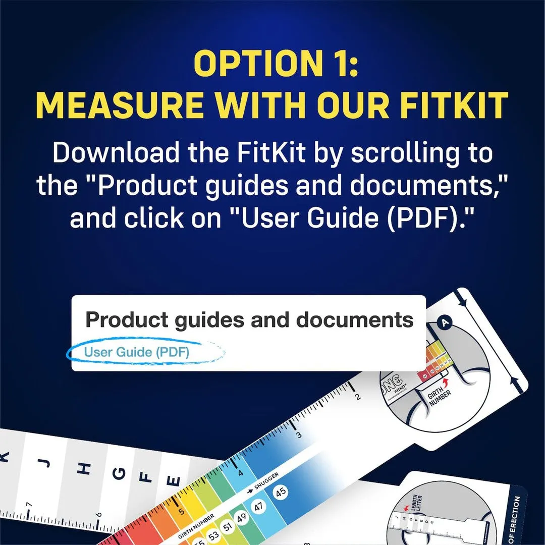 myONE "Classic" Condom Sampler (With FitKit Measuring Tool)