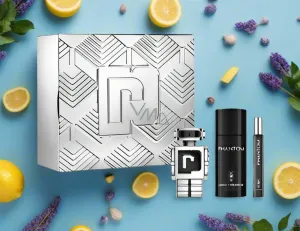 Paco Rabanne Phantom Gift Set 50ml EDT   10ml EDT   150ml Deodorant Spray