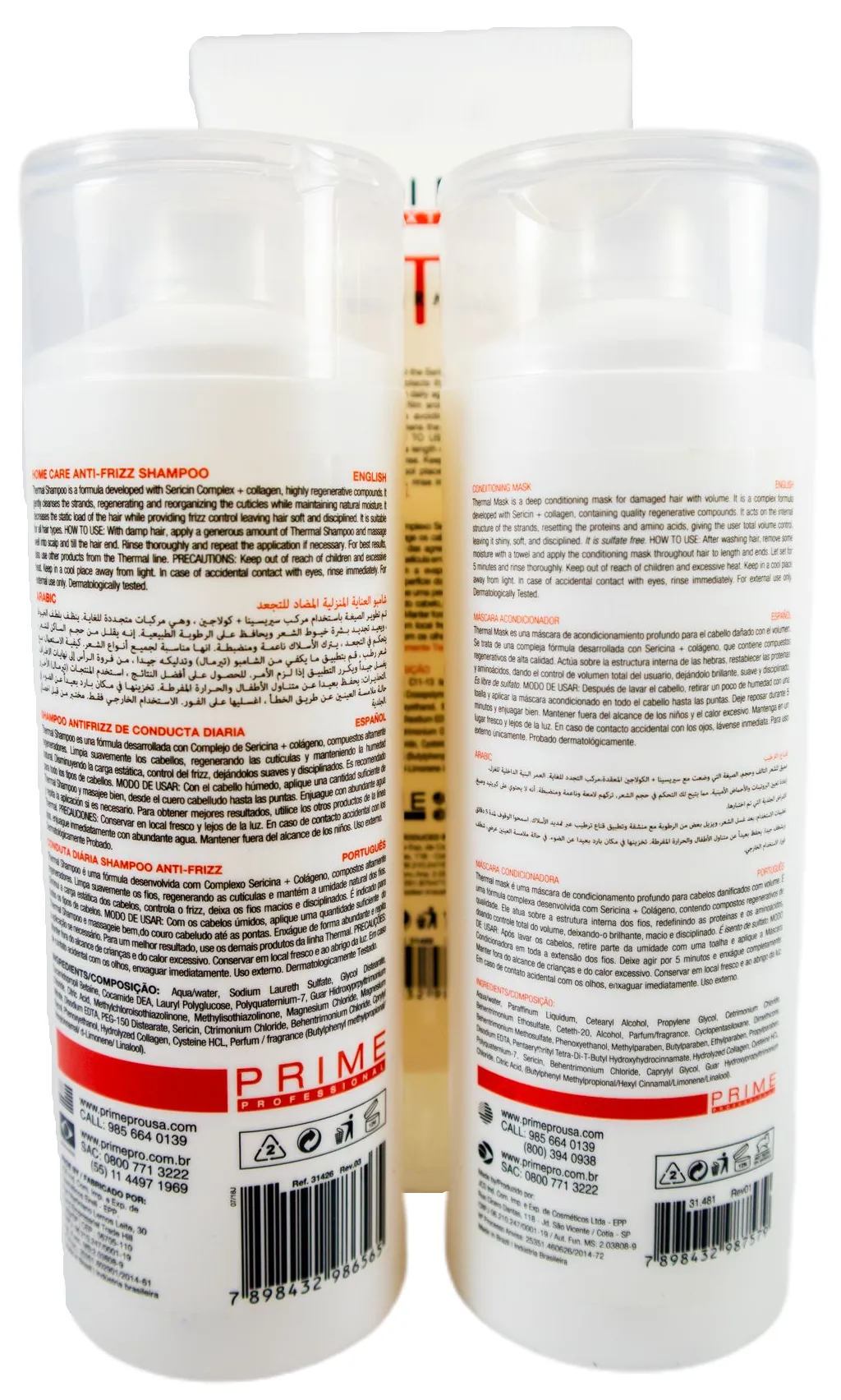 Professional Thermal Home Care Kit 3 Products - Prime Pro