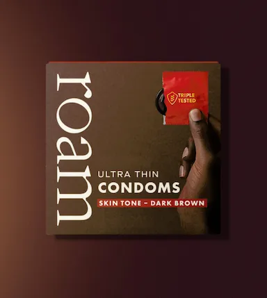 Roam Skin Tone Condoms - 12 Pack