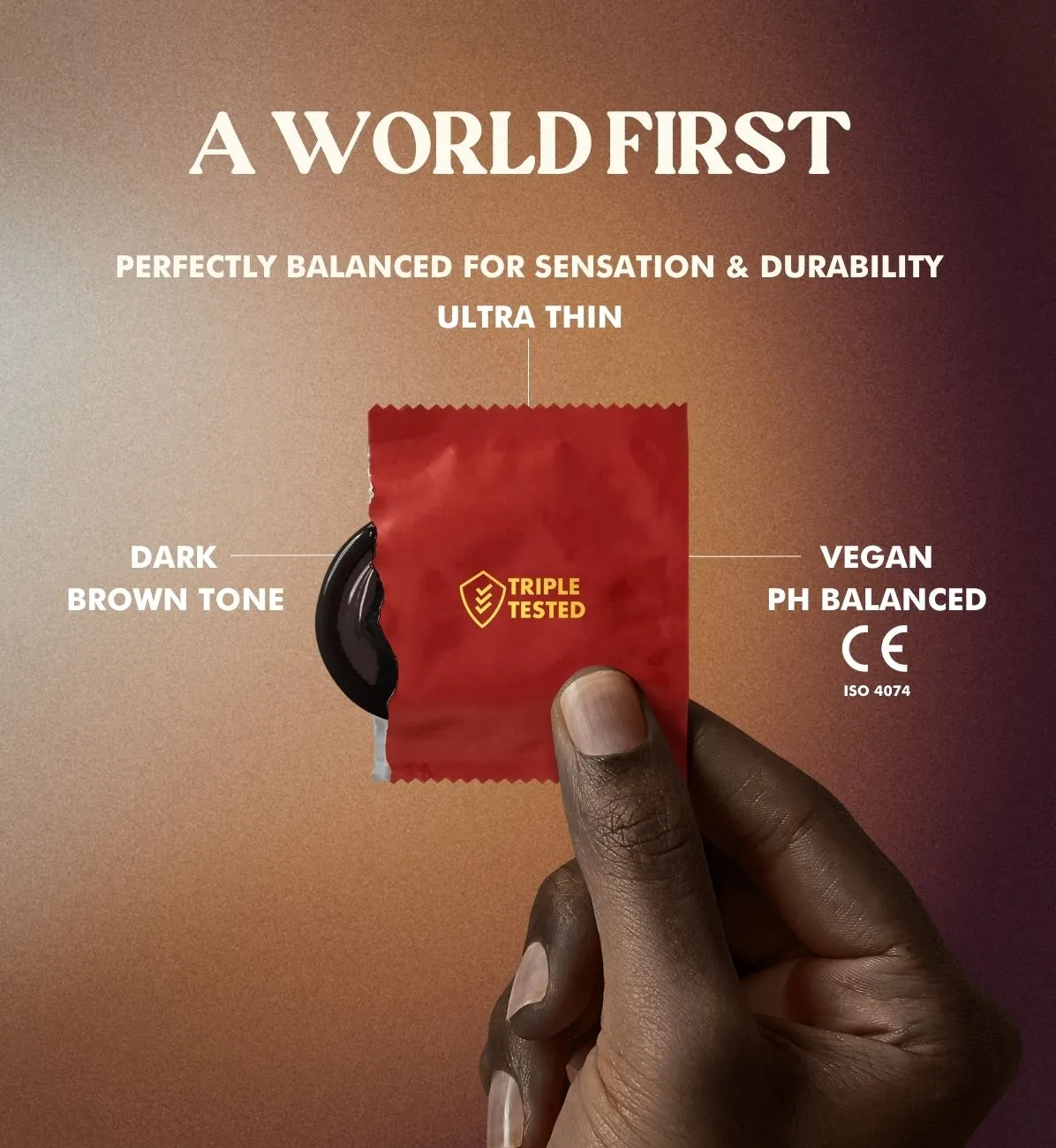Roam Skin Tone Condoms - 12 Pack