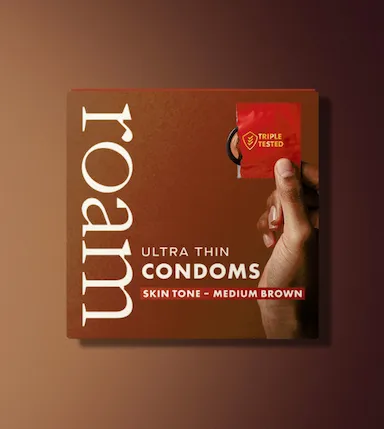 Roam Skin Tone Condoms - 12 Pack