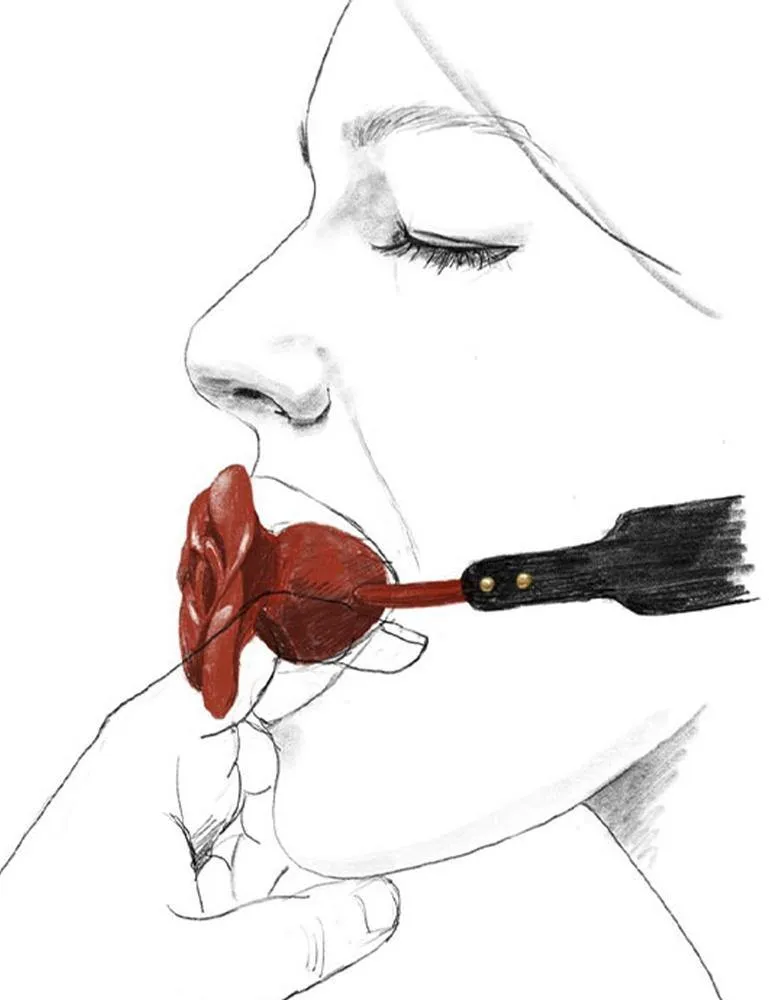 Rose Ball Gag