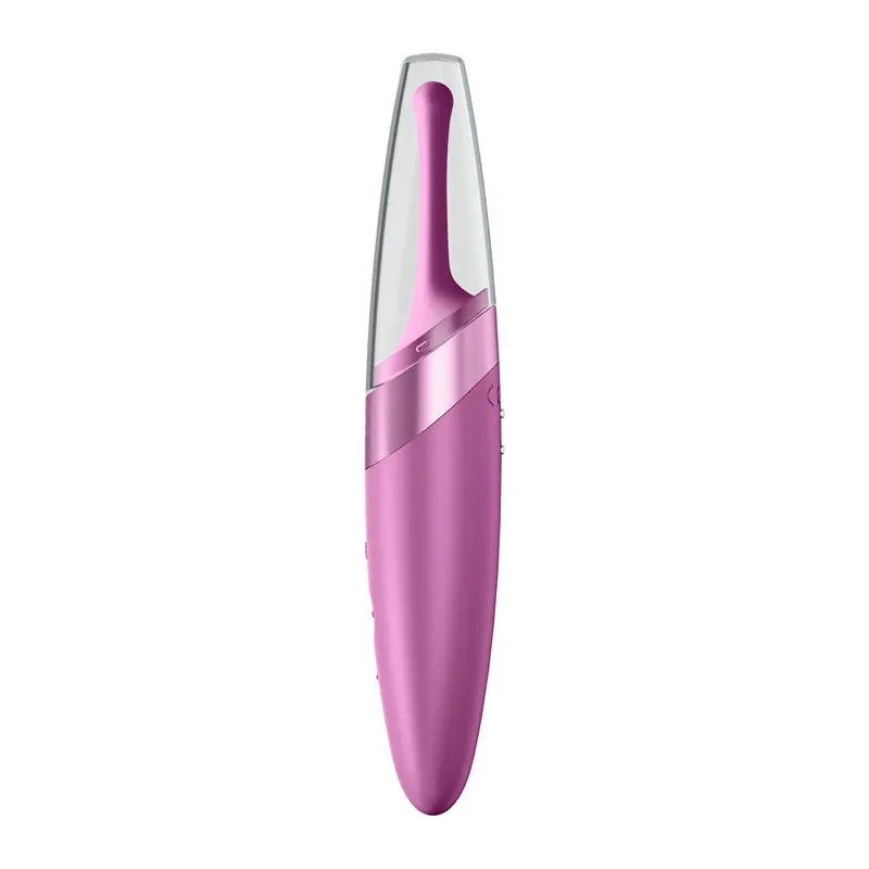 Satisfyer Twirling Delight - Berry Red USB Rechargeable Point Clitoral Stimulator - 4009704