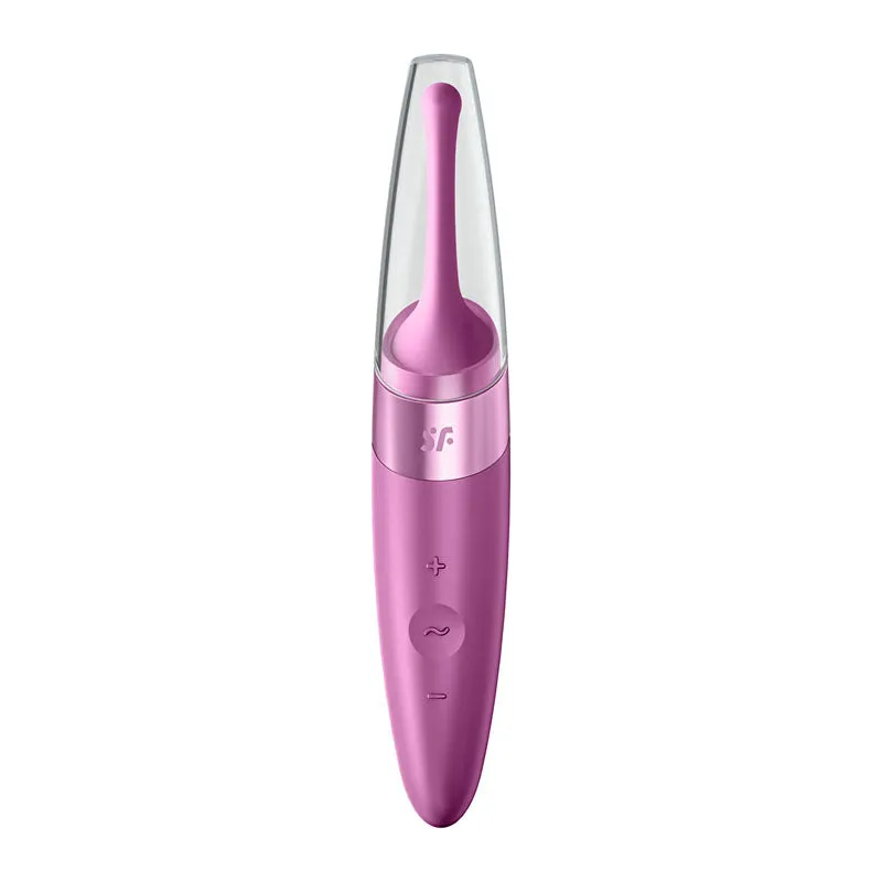 Satisfyer Twirling Delight - Berry Red USB Rechargeable Point Clitoral Stimulator - 4009704