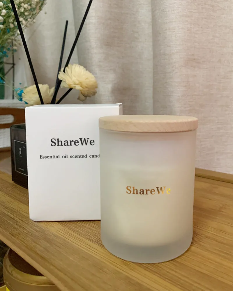 ShareWe Scented candle,Burn Natural Aromatherapy Candles, Holiday Bathroom Candle Decor