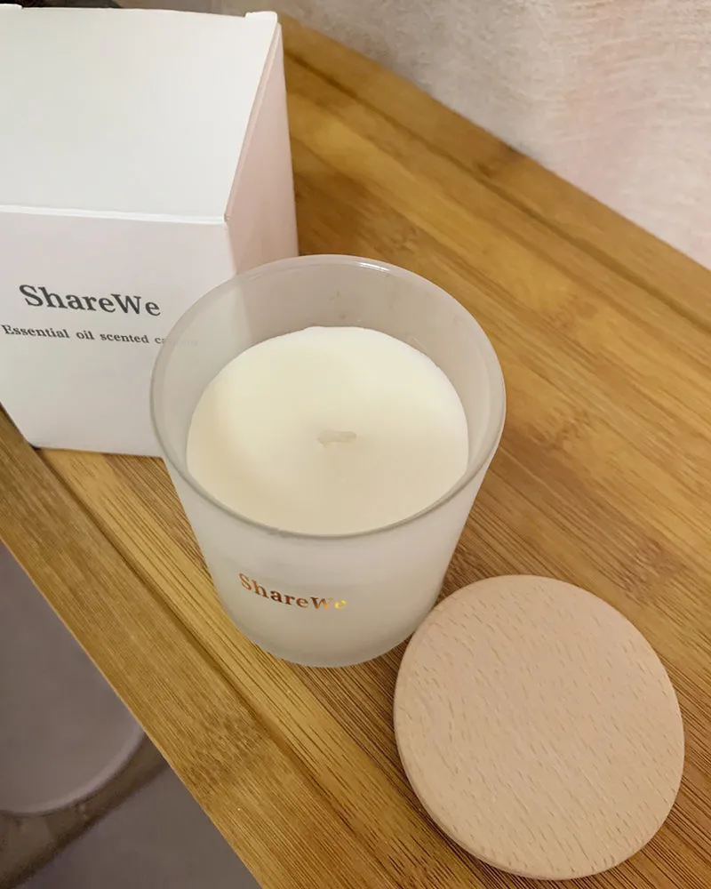 ShareWe Scented candle,Burn Natural Aromatherapy Candles, Holiday Bathroom Candle Decor