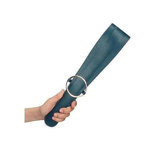 Shots Ouch! Halo Ringed Belt Flogger Green