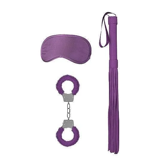 Shots Ouch! Kits Introductory 3 Piece Bondage Kit #1 Purple