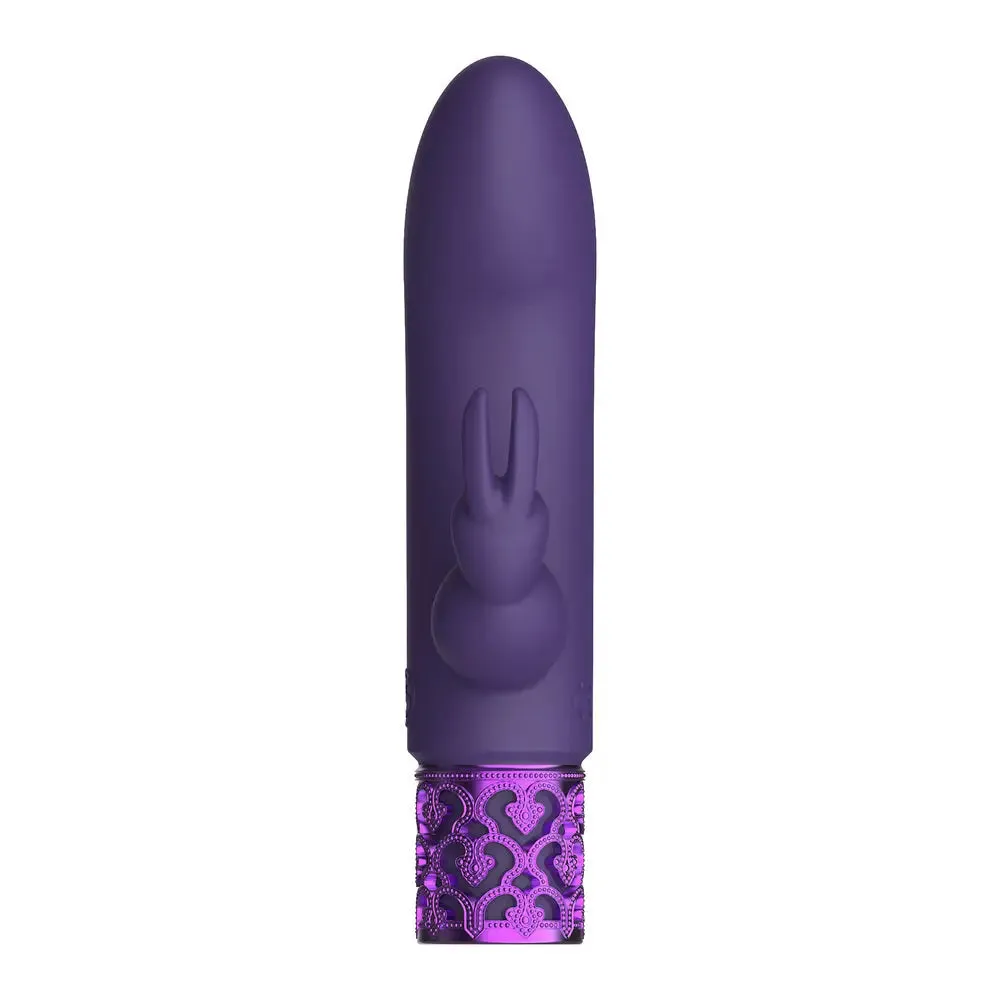 Shots Silicone Purple Multi-speed Rechargeable Mini Rabbit Vibrator
