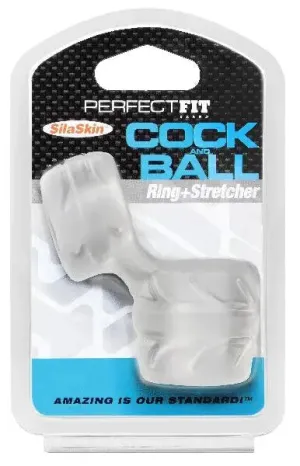 SilaSkin Cock And Ball Clear