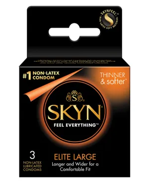 Skyn Elite Large Non-Latex Condoms
