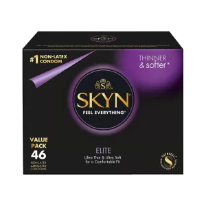 SKYN Elite Non-Latex Lubricated Condoms (46 ct.)
