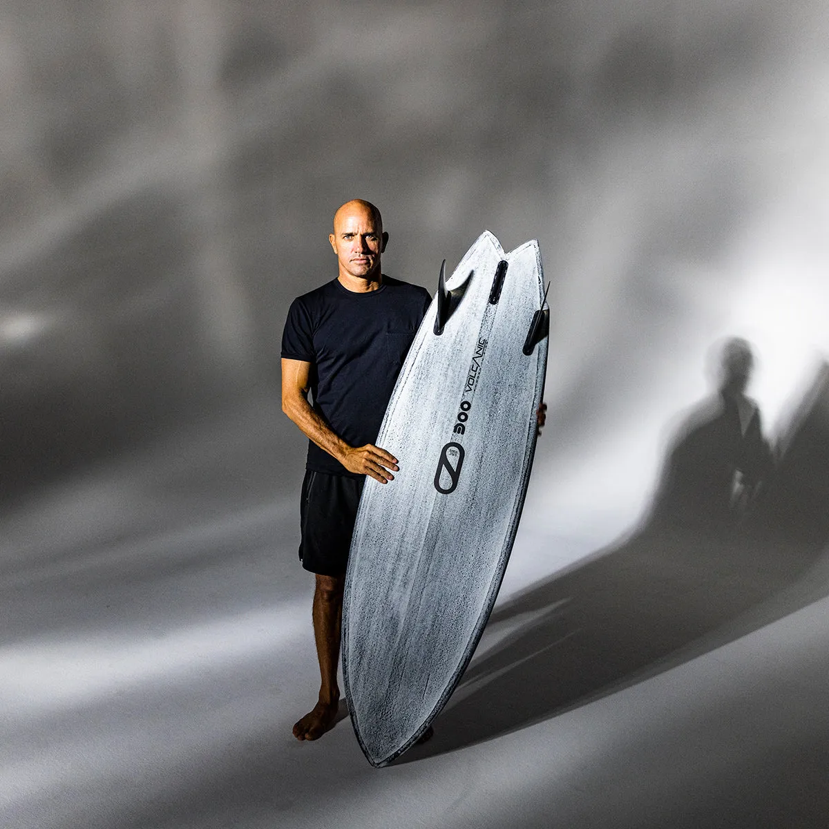 Slater Designs Great White Twin I-Bolic Volcanic 5'9 x 19 ⅝ x 2 9/16 Surfboard