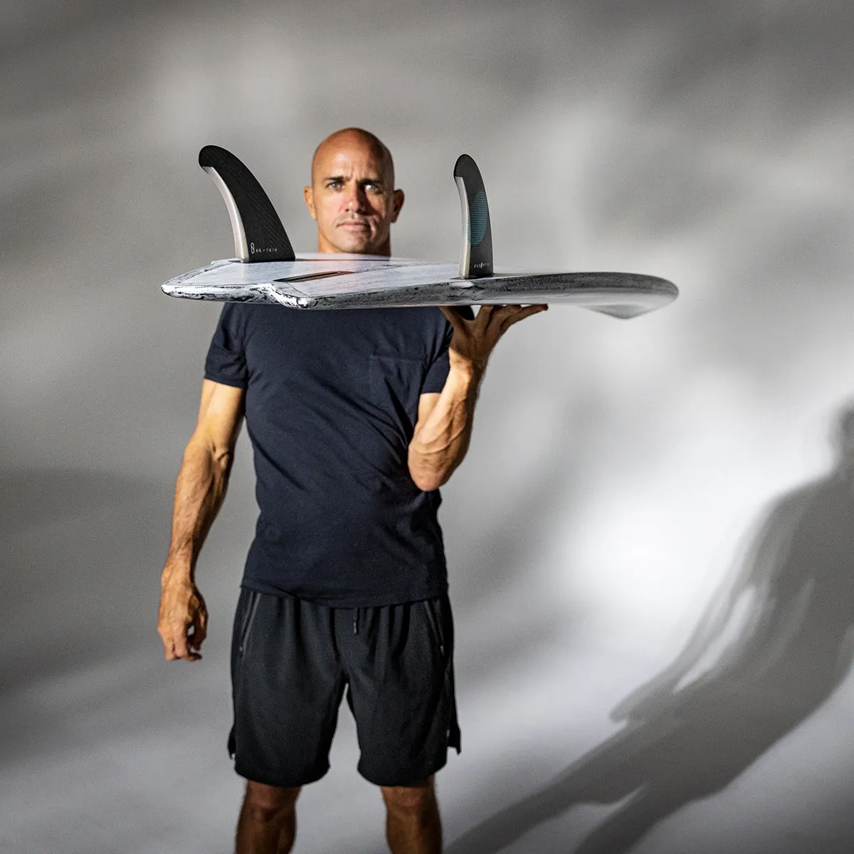 Slater Designs Great White Twin I-Bolic Volcanic 5'9 x 19 ⅝ x 2 9/16 Surfboard