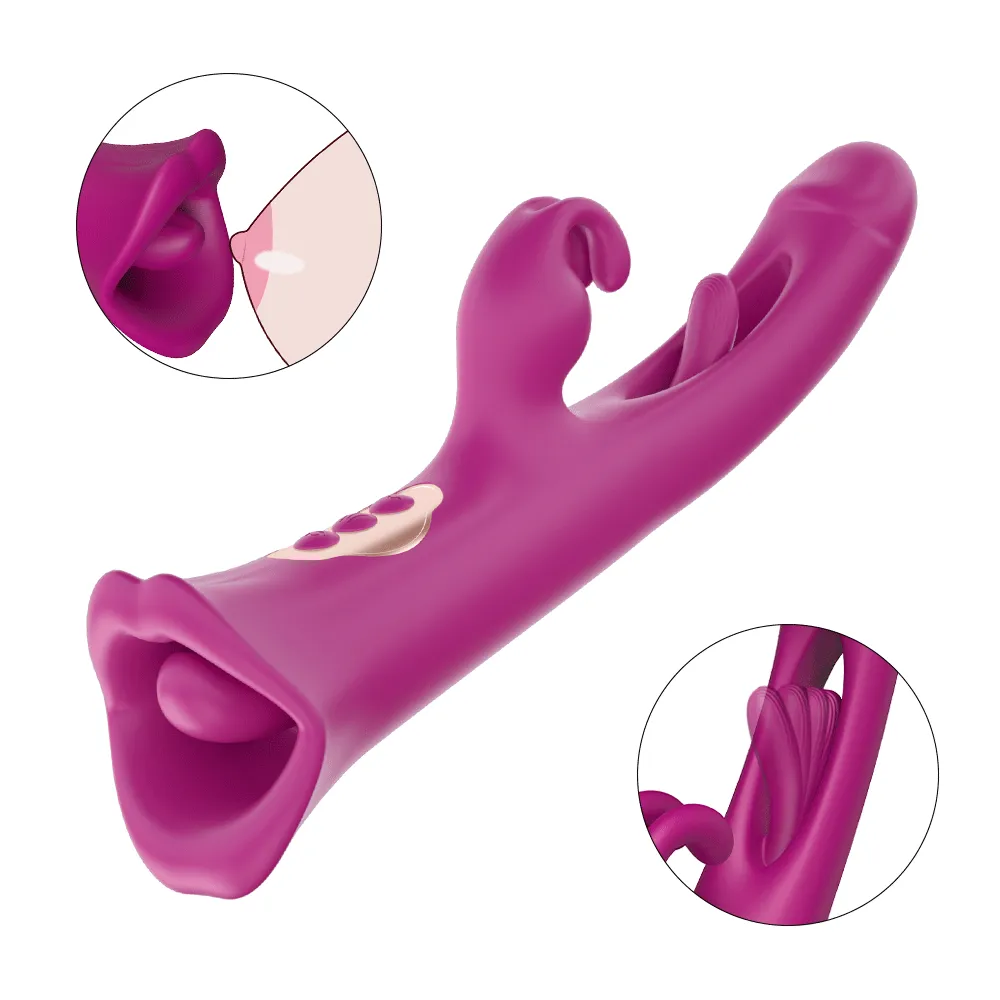 Soft Double-Motor G-Spot Vibrator