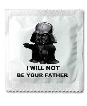 Star Warts Condom | I will not be your Father