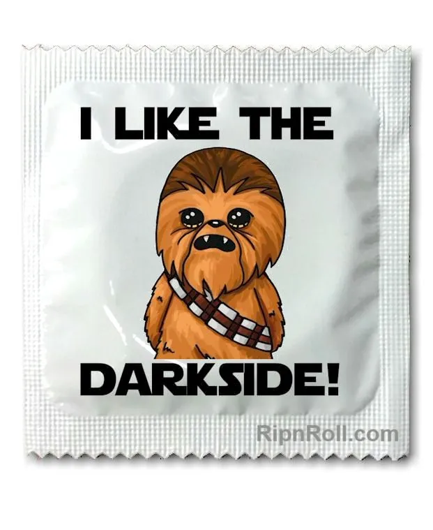 Star Warz Condoms - I Like the Darkside
