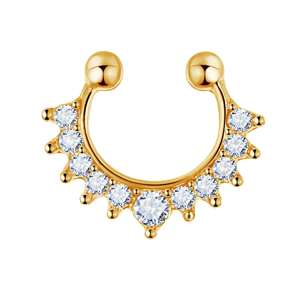 Stone Nose Rings