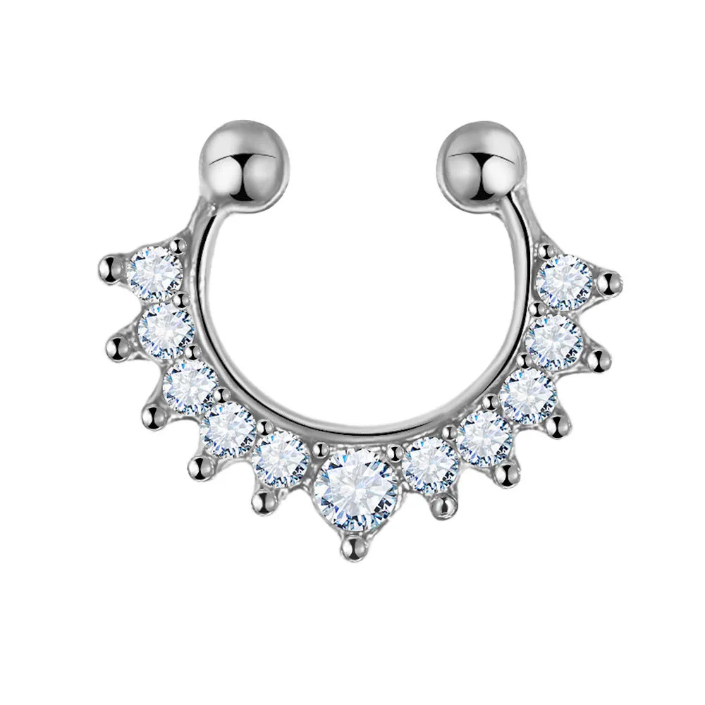 Stone Nose Rings
