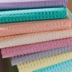 TIDI Products Ultimate Bib Towels, Diamond Embossed