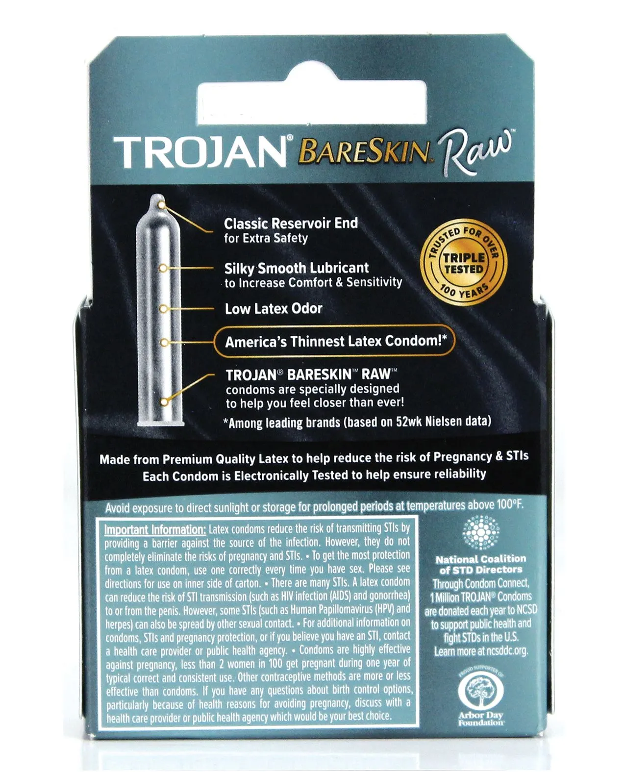Trojan BareSkin Raw Box 3