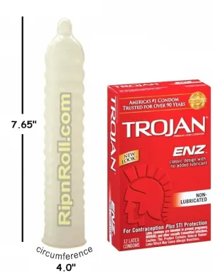 Trojan Non Lubed Condoms