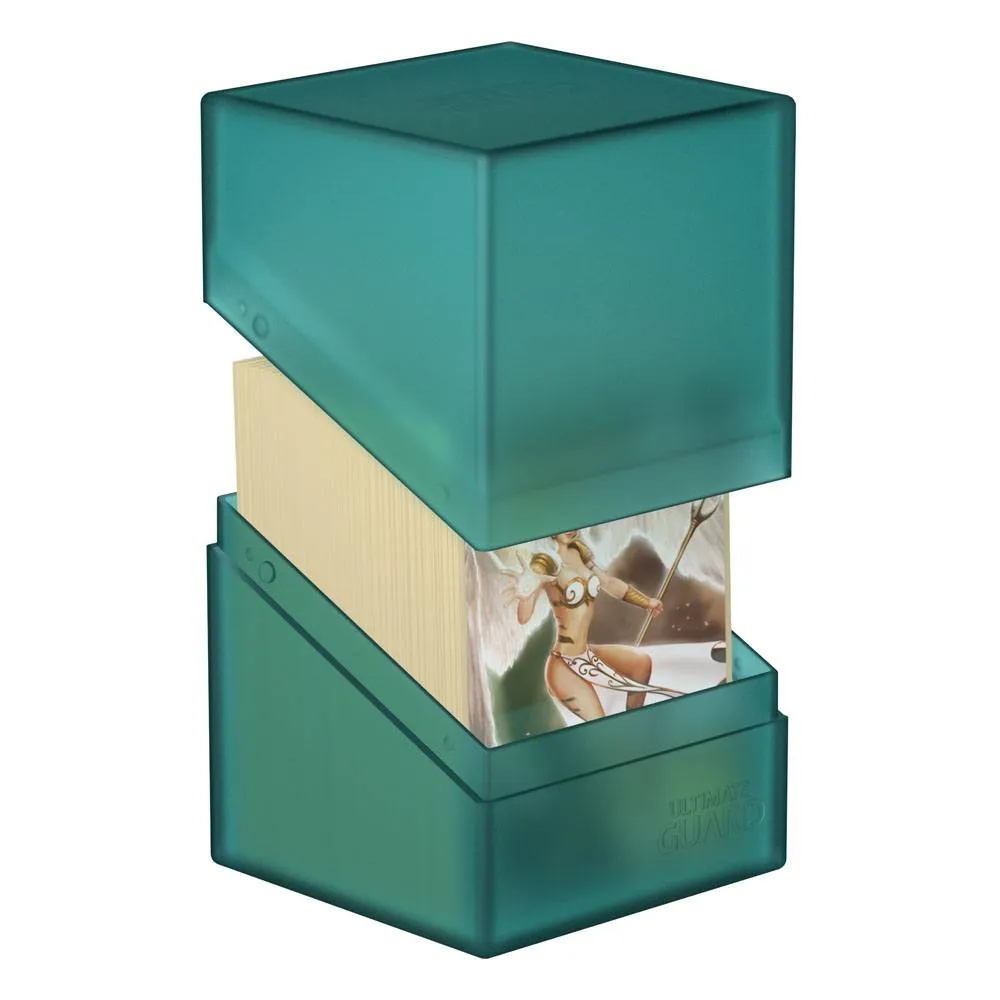 Ultimate Guard Boulder Deck Case 100  Standard Size Malachite