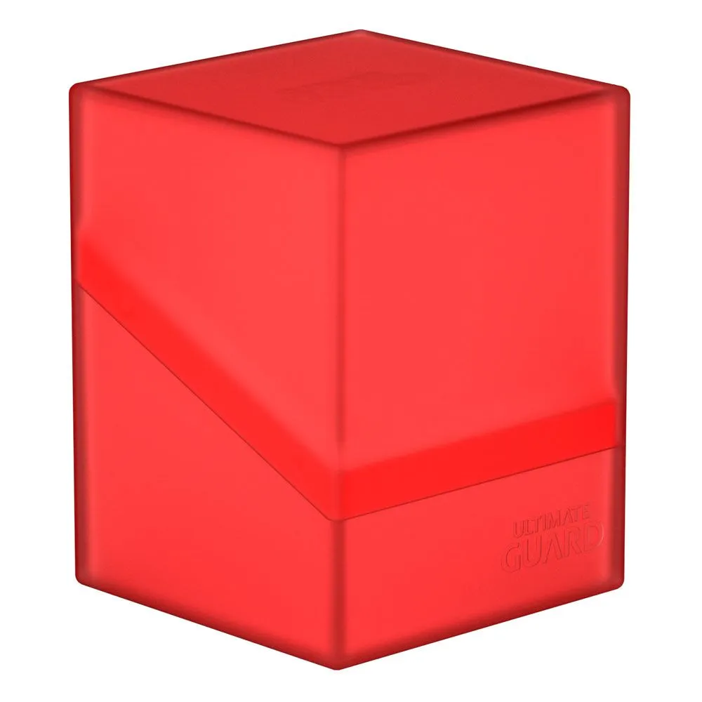 Ultimate Guard Boulder Deck Case 100  Standard Size Ruby