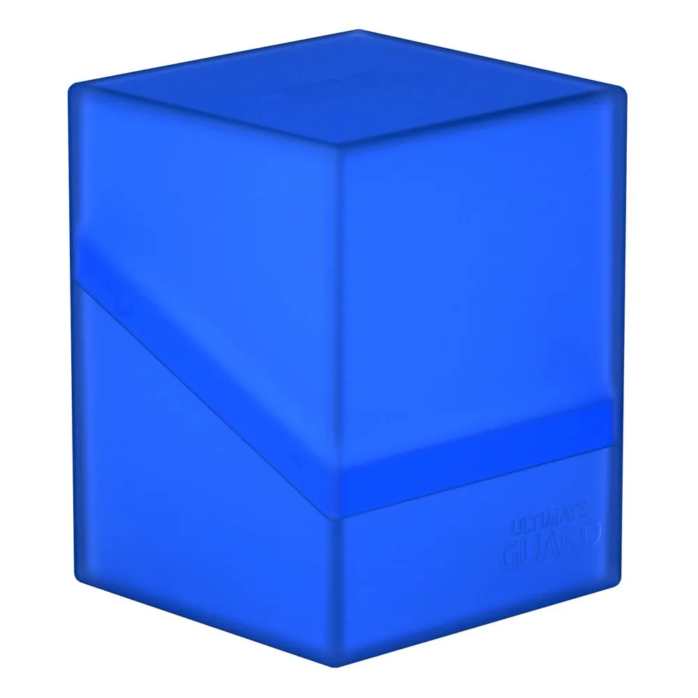 Ultimate Guard Boulder Deck Case 100  Standard Size Sapphire