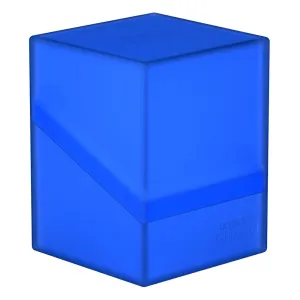 Ultimate Guard Boulder Deck Case 100  Standard Size Sapphire