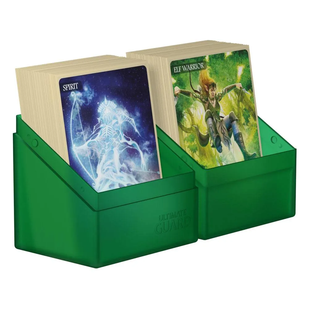 Ultimate Guard Boulder Deck Case 80  Standard Size Emerald