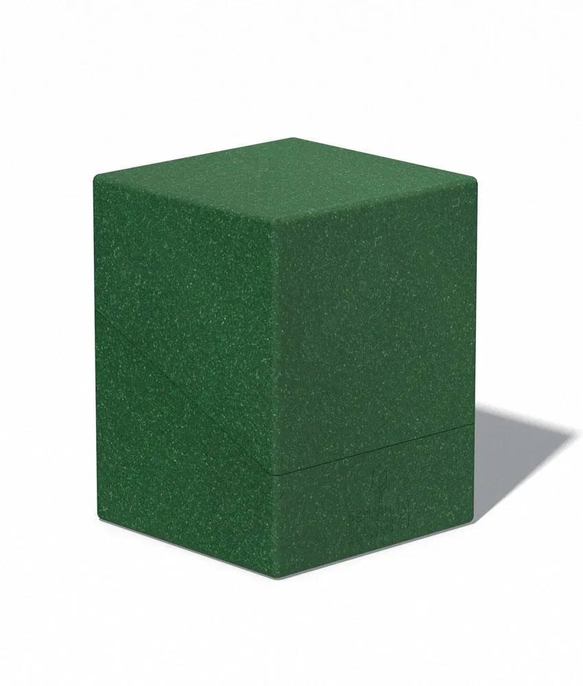 Ultimate Guard Return To Earth Boulder Deck Case 100  Standard Size Green