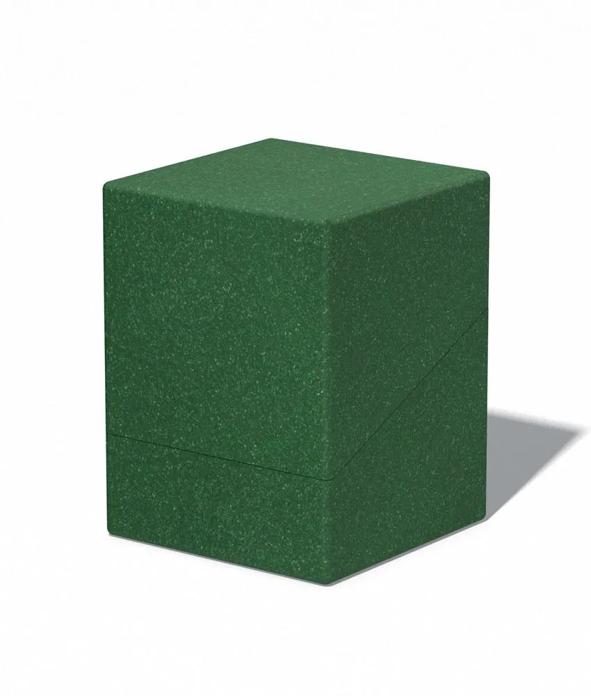 Ultimate Guard Return To Earth Boulder Deck Case 100  Standard Size Green