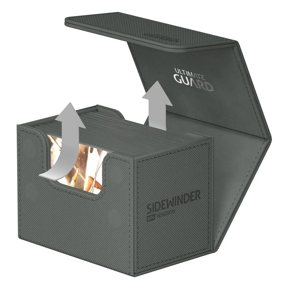 Ultimate Guard Sidewinder 80  XenoSkin Monocolor Grey