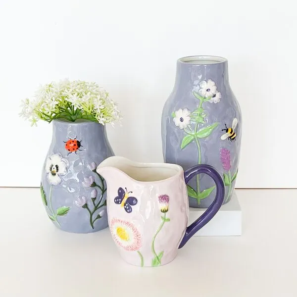 Urban Products Ella Vase Mauve 18cm