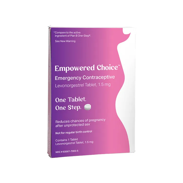 Verséa Empowered Choice Emergency Contraceptive 1pk