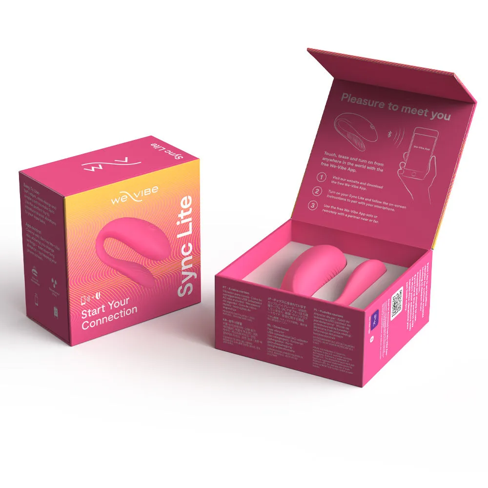 We Vibe Sync Lite Teledildonic Couples Vibrator - Pink