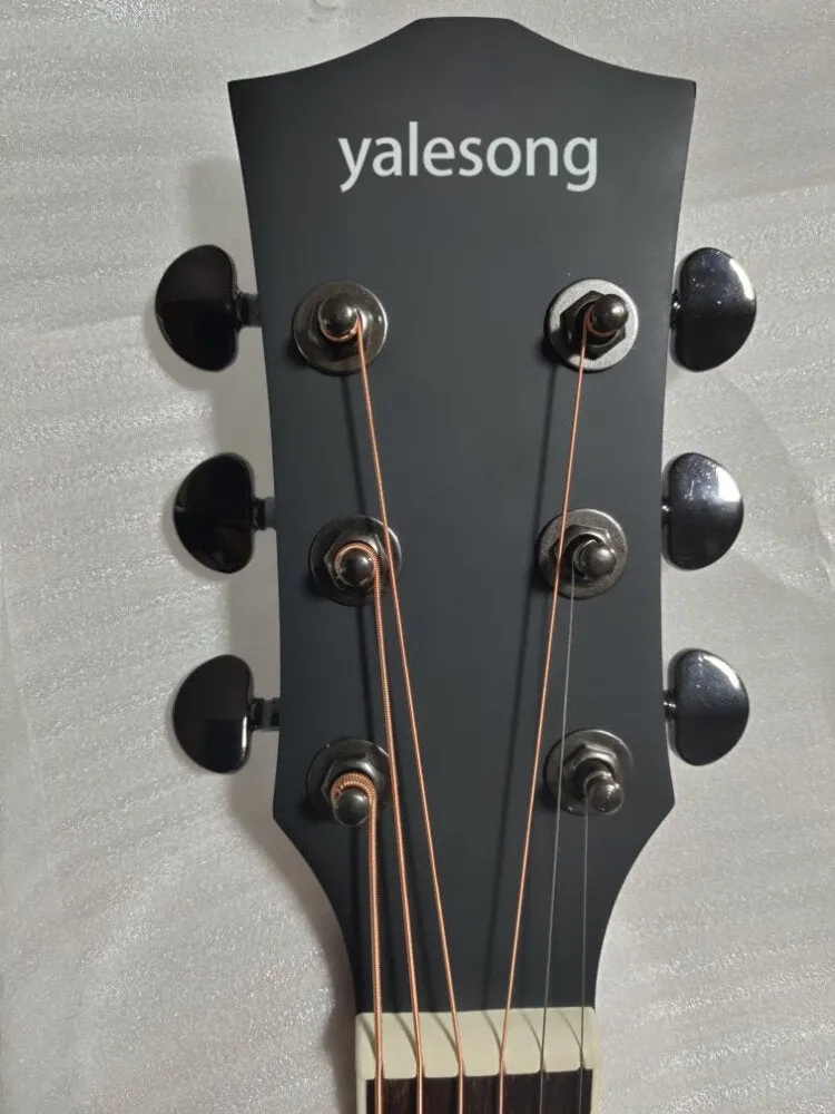yalesong Guitars,Carbon Fiber Acoustic Guitar Beginner Adult Travel Guitarr
