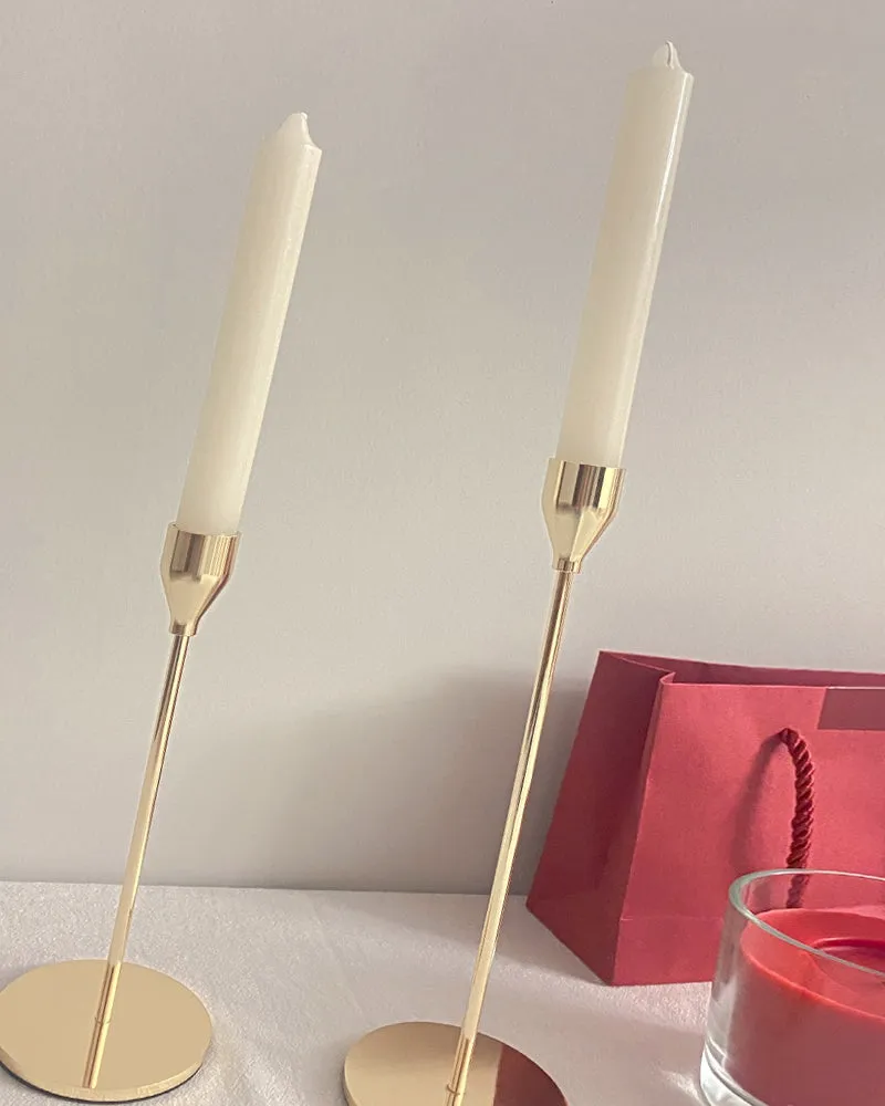 Yoscenn scented candle, 4 tall cone candles-10 inch white drip-free, odorless dinner candle-paraffin wax with cotton wick-8 hours burning time